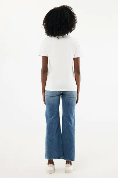 Iqoniq Brett recycled cotton t-shirt - iqoniq ivory white