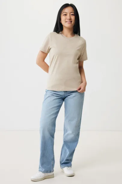 Iqoniq Brett recycled cotton t-shirt - iqoniq light heather brown