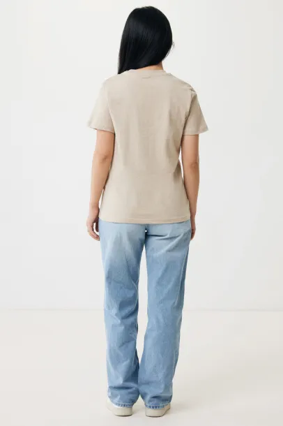 Iqoniq Brett recycled cotton t-shirt - iqoniq light heather brown