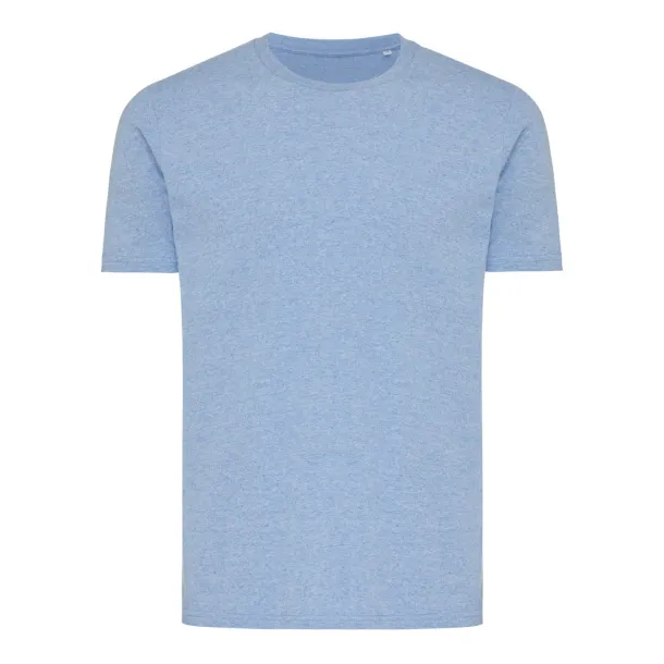Iqoniq Brett unisex kratka majica od recikliranog pamuka, 180 g/m2 - iqoniq light heather blue