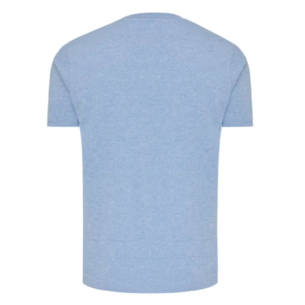 Iqoniq Brett unisex kratka majica od recikliranog pamuka, 180 g/m2 - iqoniq light heather blue