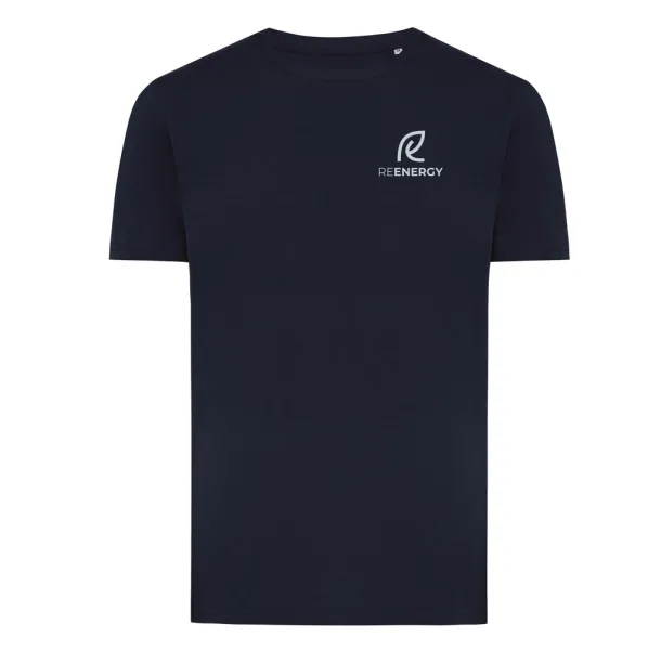 Iqoniq Brett unisex kratka majica od recikliranog pamuka, 180 g/m2 - iqoniq navy