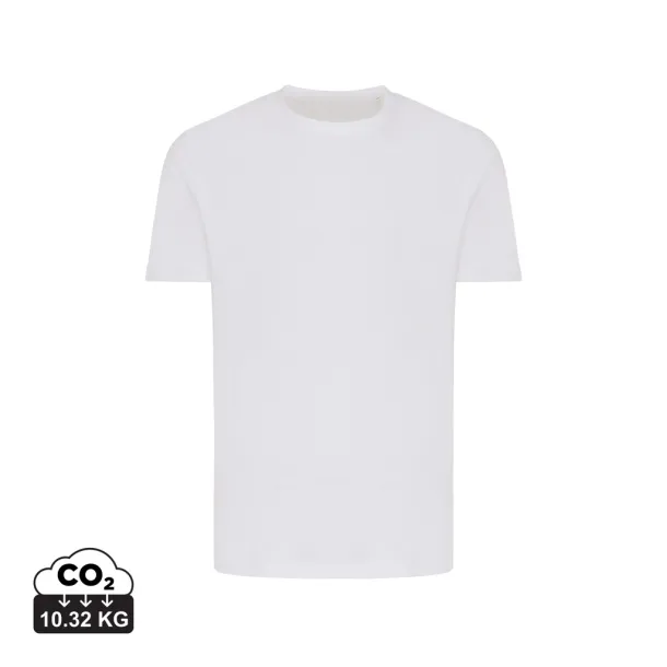 Iqoniq Brett unisex kratka majica od recikliranog pamuka, 180 g/m2 - iqoniq recycled white