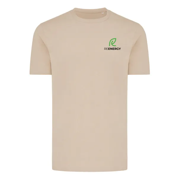 Iqoniq Brett unisex kratka majica od recikliranog pamuka, 180 g/m2 - iqoniq desert
