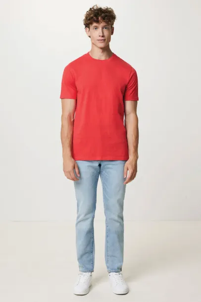 Iqoniq Brett recycled cotton t-shirt - iqoniq luscious red