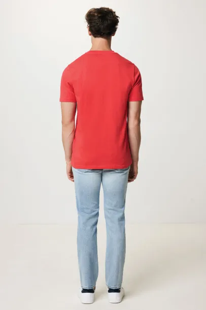 Iqoniq Brett recycled cotton t-shirt - iqoniq luscious red