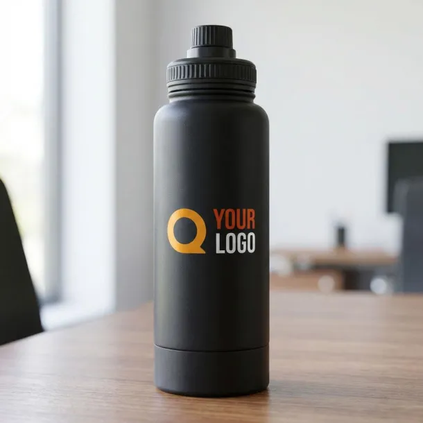 Nathaniel Stainless steel double-walled drinking bottle 1000 ml 