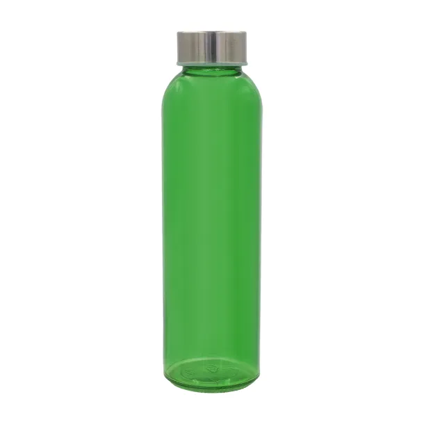 AQUA KUBA colour glass bottle 500 ml Green