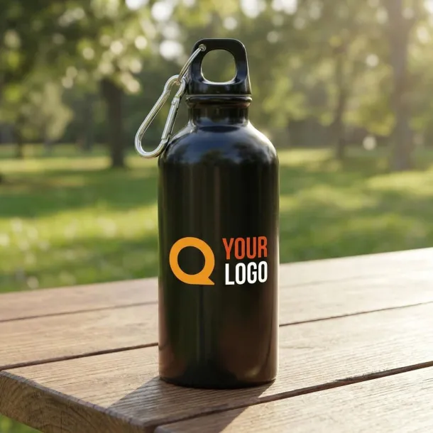 Sable Recycled stainless steel single walled bottle (400 ml) 