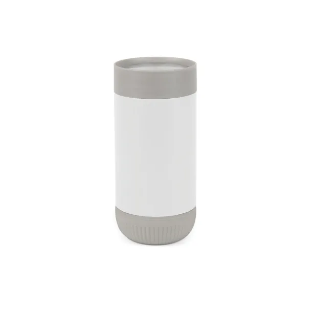 VINGA Erie  RCS recycled SS push mug 350 ML - Vinga White A69F99