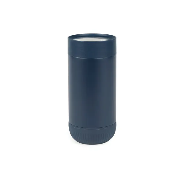 VINGA Erie šalica na potisak od RCS recikliranog nehrđajućeg čelika, 350 ml - Vinga navy navy