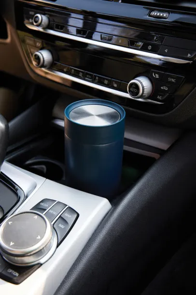 VINGA Erie  RCS recycled SS push mug 350 ML - Vinga navy navy