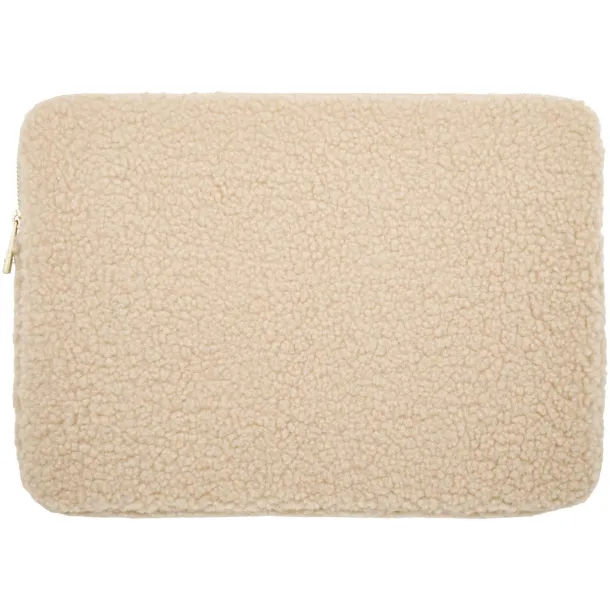 Bear futrola za 13" laptop od reciklirane sherpe Prirodna