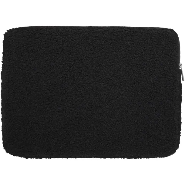 Bear futrola za 13" laptop od reciklirane sherpe Crna