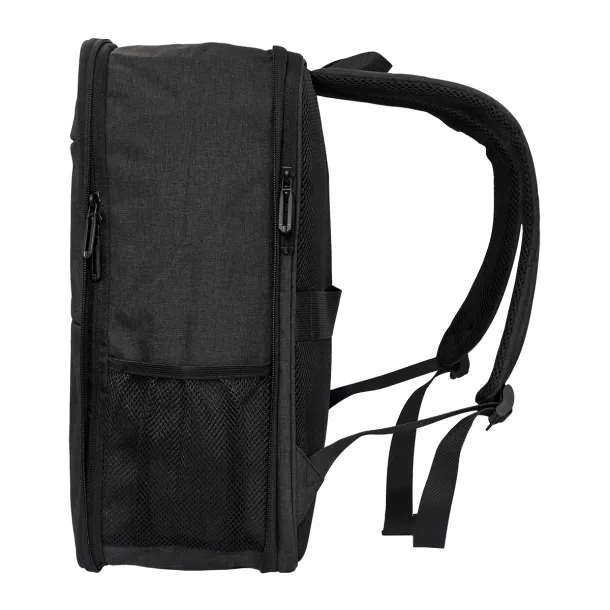 FLIER expandable backpack for laptop Graphite