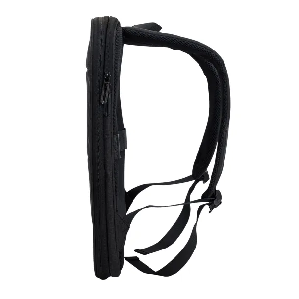 FLIER expandable backpack for laptop Graphite