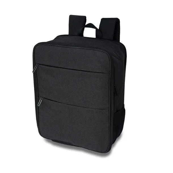 FLIER expandable backpack for laptop Graphite
