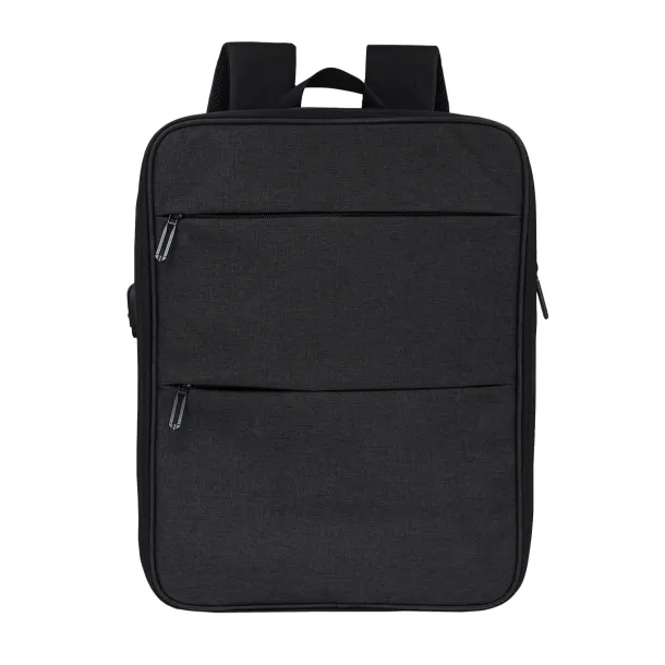 FLIER expandable backpack for laptop Graphite