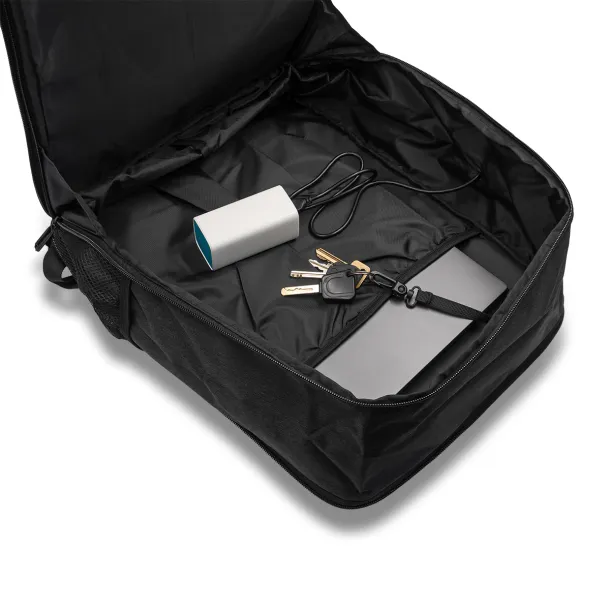 FLIER expandable backpack for laptop Graphite