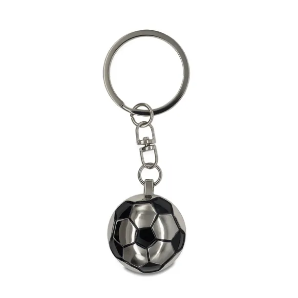 RONALDO metal keyring Silver