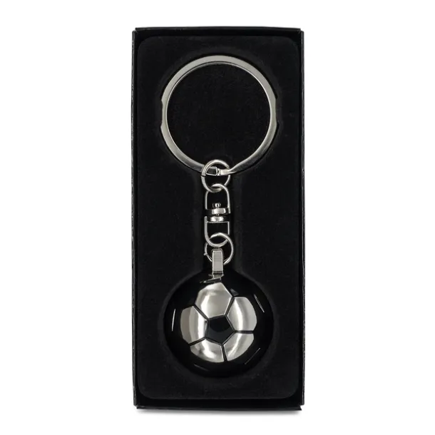RONALDO metal keyring Silver