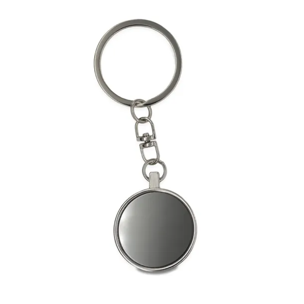 RONALDO metal keyring Silver