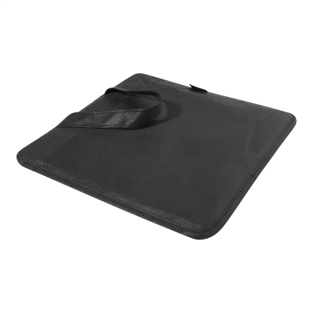 League RPET stadium cushion Black