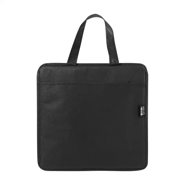 League RPET stadium cushion Black