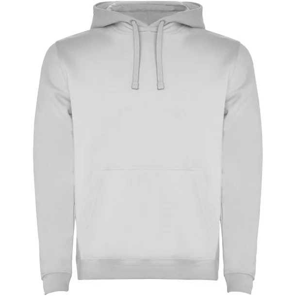 Urban men's hoodie - Roly Ash white melange