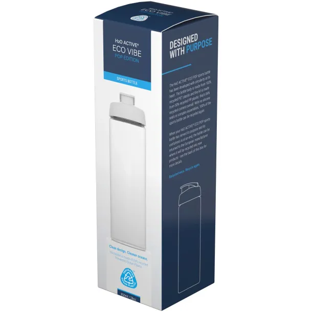 H2O Active® Eco Vibe Sportska boca s preklopnim poklopcem, 850 ml Crvena Crna