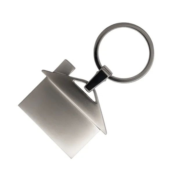 HOUSE RING key ring Silver