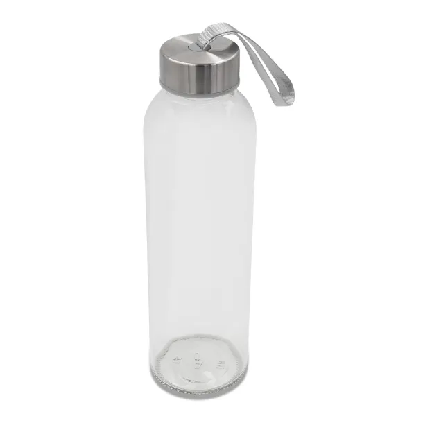 AQUA FLOW glass bottle 500 ml Transparent