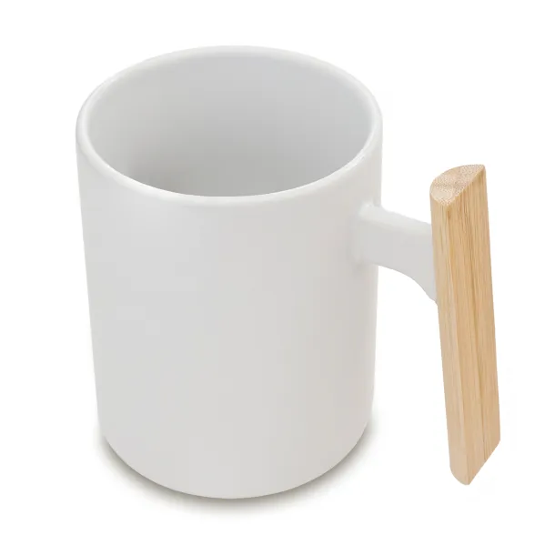 SENTO keramička šalica, 480 ml Bijela