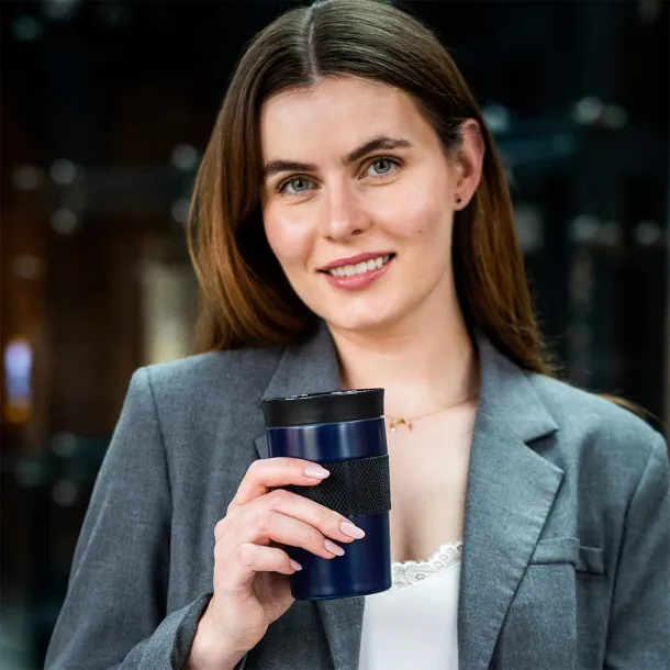 HUSAVIK insulated mug 320 ml Dark Blue