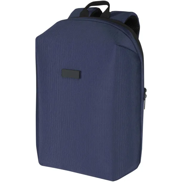 Luma 15" GRS recycled anti-theft laptop backpack 10L Navy Blue