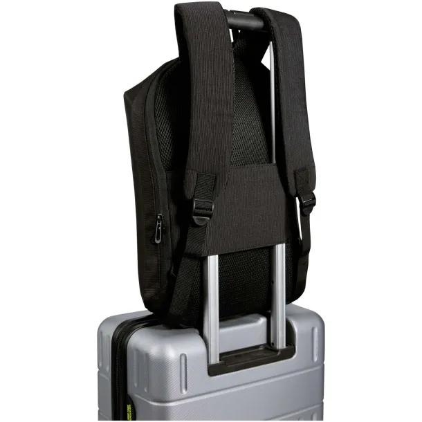 Luma 15" GRS recycled anti-theft laptop backpack 10L Crna
