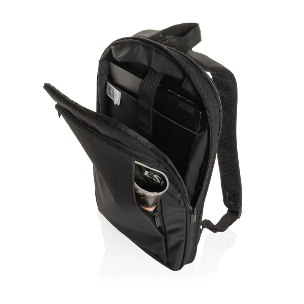  Flexpack Aware™ RPET Expandable Slim 15.6" Laptop Backpack - XD Collection Black