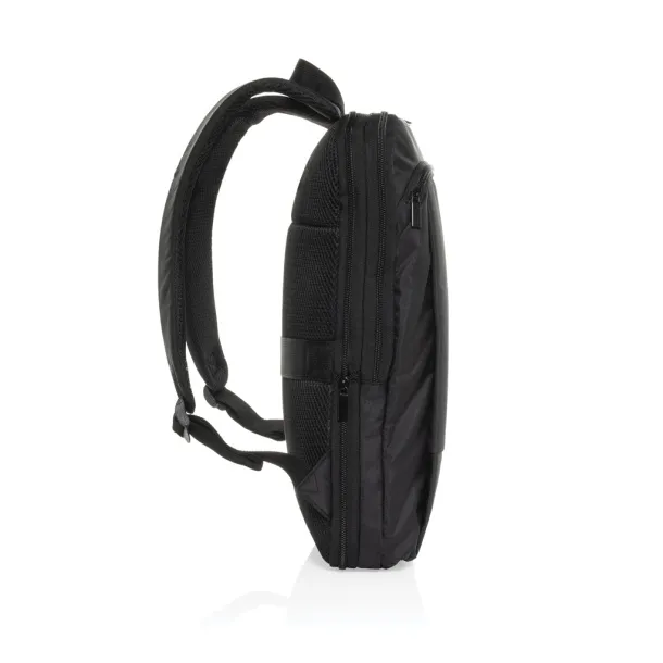  Flexpack Aware™ RPET Expandable Slim 15.6" Laptop Backpack - XD Collection Black