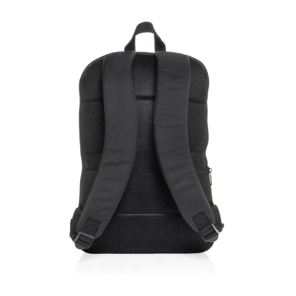  Flexpack AWARE™ RPET proširivi slim ruksak za laptop 15,6" - XD Collection Crna
