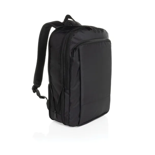  Flexpack Aware™ RPET Expandable Slim 15.6" Laptop Backpack - XD Collection Black