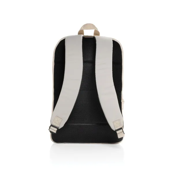  Flexpack Aware™ RPET Expandable Slim 15.6" Laptop Backpack - XD Collection beige