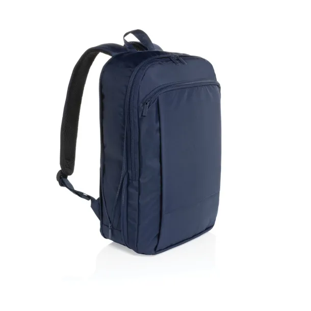  Flexpack Aware™ RPET Expandable Slim 15.6" Laptop Backpack - XD Collection navy