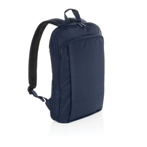  Flexpack AWARE™ RPET proširivi slim ruksak za laptop 15,6" - XD Collection navy