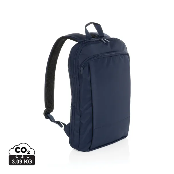  Flexpack Aware™ RPET Expandable Slim 15.6" Laptop Backpack - XD Collection navy