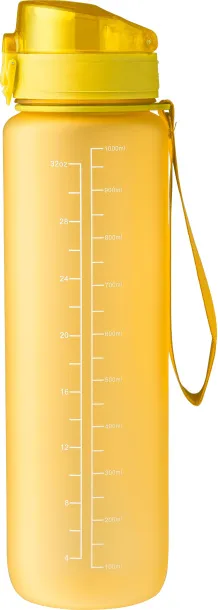 BRINLEY RPET drinking bottle (1000 ml) Žuta