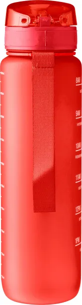 BRINLEY RPET drinking bottle (1000 ml) Crvena