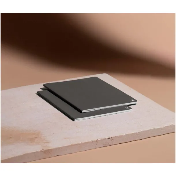 Karst® 2-dijelni set dnevnika od kamenog papira A5 - Karst® Slate grey