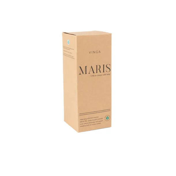 VINGA Maris RCS recycled ABS table lamp - Vinga gold