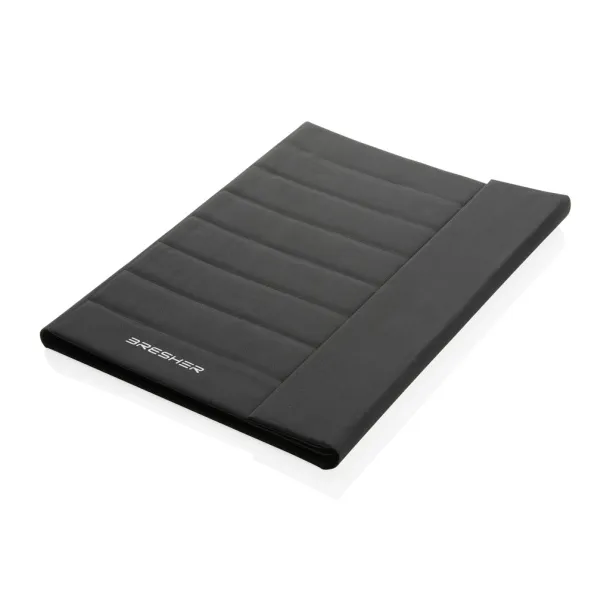  Impact Aware™ A4 portfolio with magnetic closure - XD Xclusive Black
