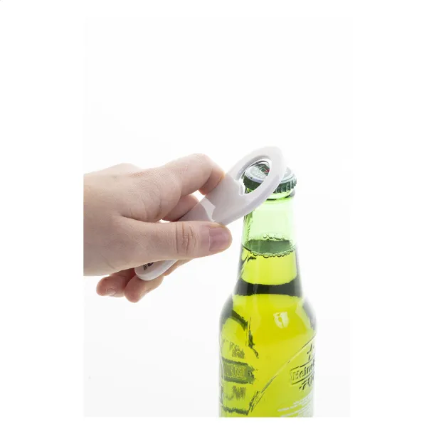 Swirl RABS bottle opener White